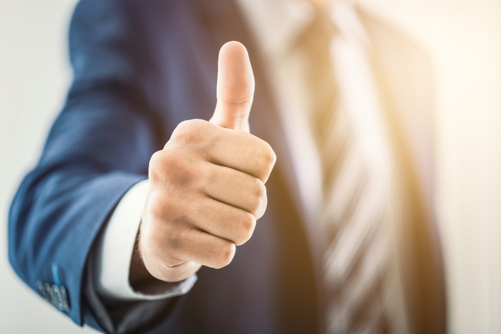 Thumbs up